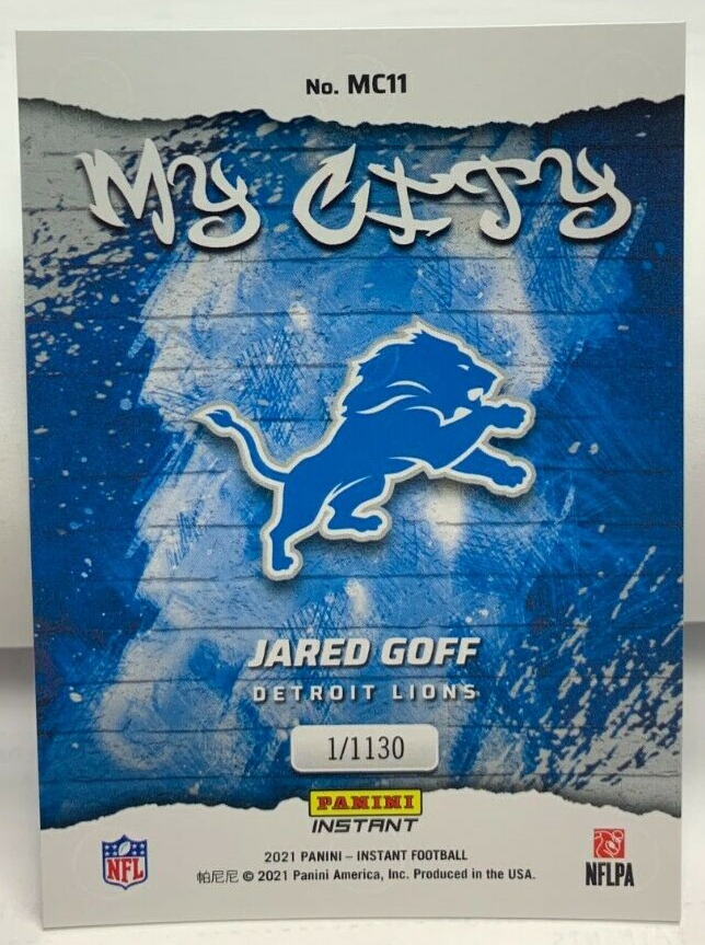 ヒップホップ+ラップ CD Cover Page Cover Page GOFF17337 N.D. Records, Goff Records /00110 2021 Panini Instant NFL Jared Goff #C10 for sale | eBay
