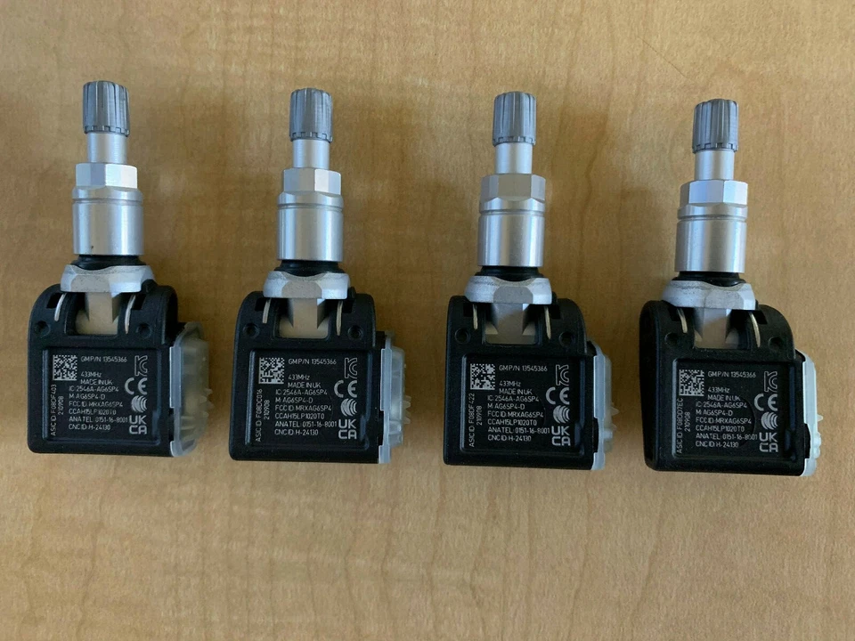2019-2024 Chevy Silverado & GMC Sierra TPM Trailer P/N 86803857 Set of 4 Sensors - Image 4 of 4