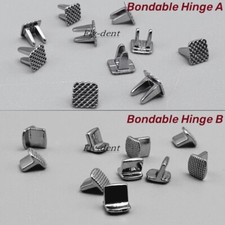 Dental Orthodontic MIM Bite Turbos Opener Tongue Tamers Monoblock Bondable Hinge