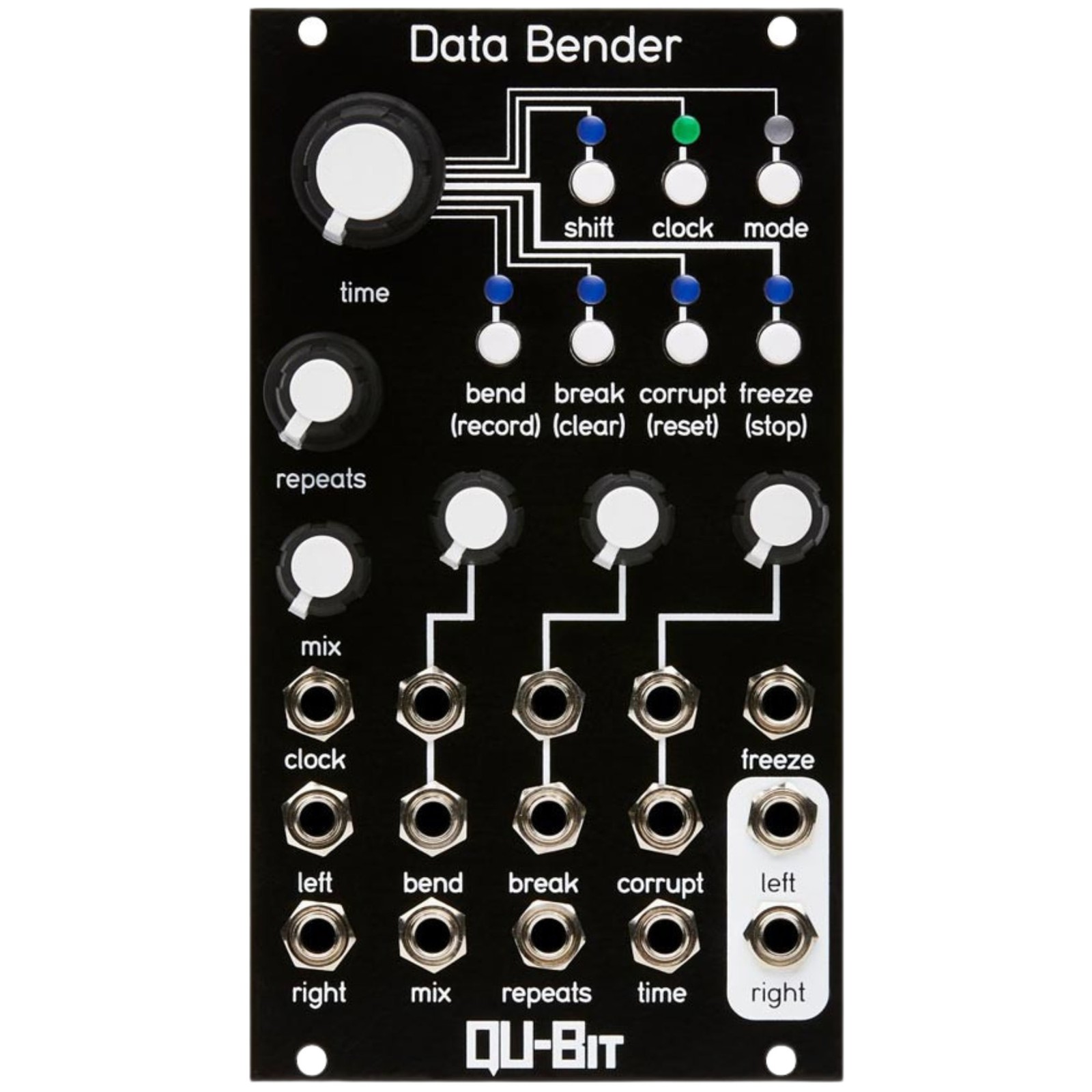 Модуль Eurorack Synth Circuit Bender Circuit для бендирования аудиобуфера Eurorack Synth