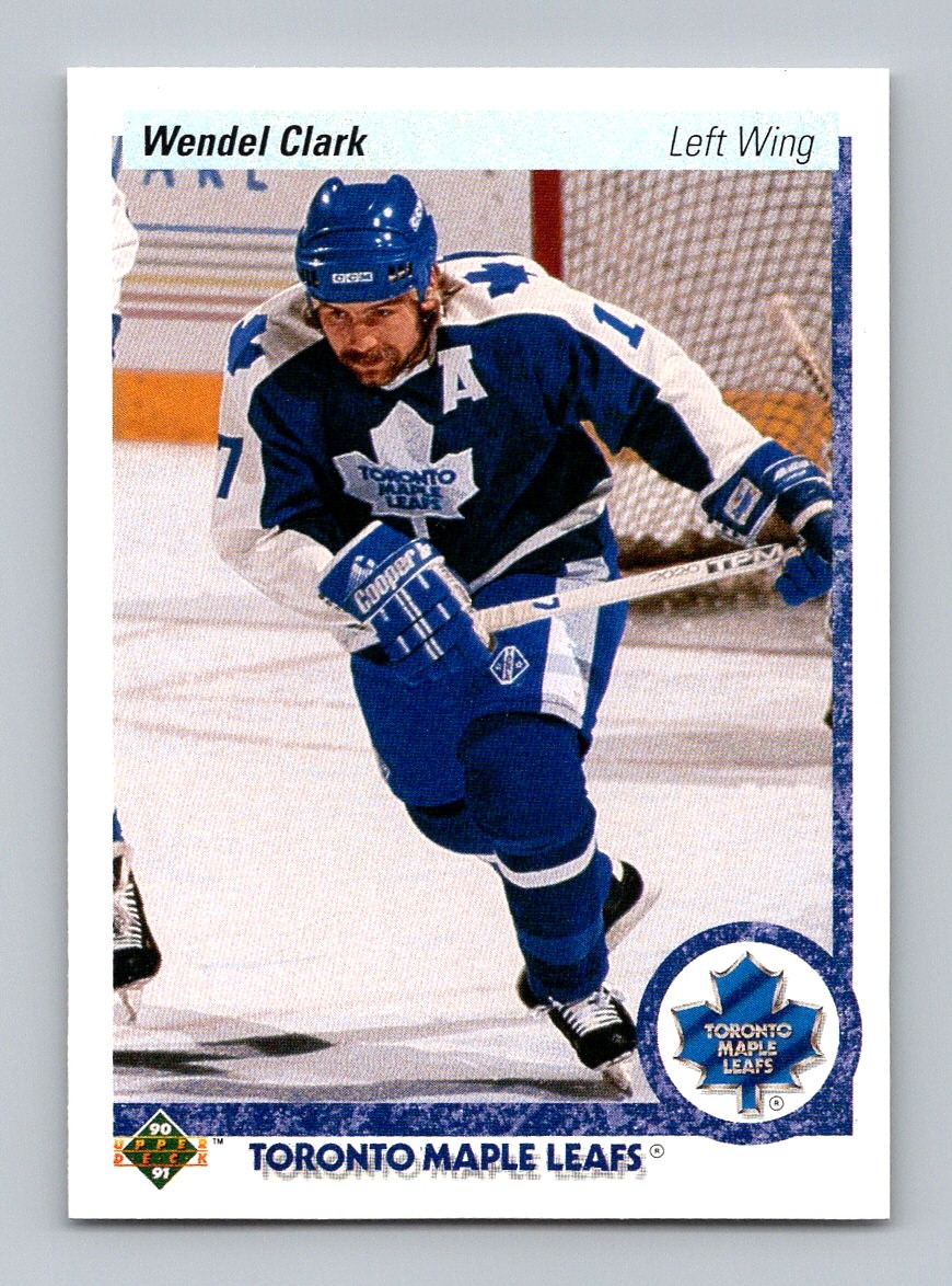 Wendel Clark #3 Hockey Cards 1990 Upper Deck trading card — raw and PSA graded price guide