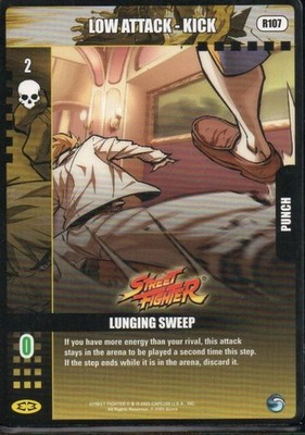 Epic Battles TCG Street Fighter - Lunging Sweep #107 Rare