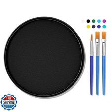 FREEORR Black Face Body Paint Makeup 30G,Professional Stage Screen Halloween,