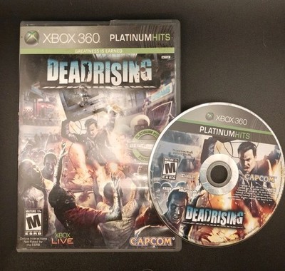 Dead Rising Xbox 360   Platinum Hits   Tested Working No Manual 