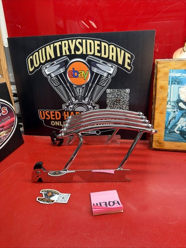 Harley Springer Softail Solo Rack Detachable Heritage Flsts Rear Fender Mount