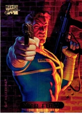 Vintage 1994 Marvel Masterpieces Nick Fury Trading Card Hildebrandt Art #39 NM