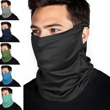 UV Protection Cooling Neck Gaiter Face Mask Cover Scarf for Men Women Bandana