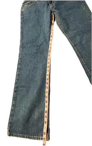 Vintage Tommy Hilfiger Jeans Size 9 Hip Jean Tommy Girl Low Rise Slim NWT Y2K 02 - Afbeelding 9 van 15