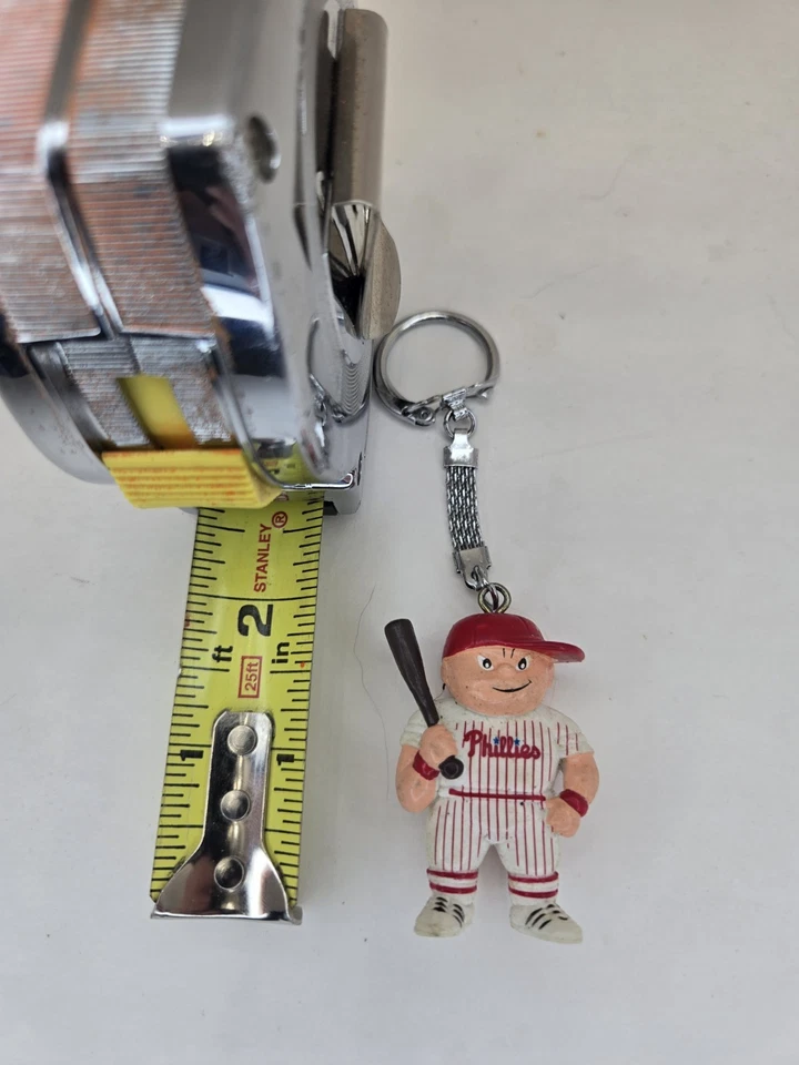 Vintage MLB PHILADELPHIA PHILLIES Sports Brat Keychain 1986 J.F.S. Used - Image 4 of 4