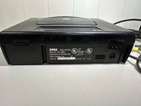 SEGA Saturn Console Bundle w/ 1 Controller, Cables & Game. Model MK-80000 VTG