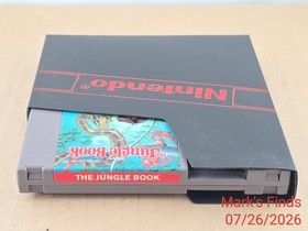 Nintendo NES Game Disney's THE JUNGLE BOOK  Authentic Vintage Tested