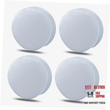 Tire Covers for RV Wheel 4 Pack XXXL for Tire Diameter 40-42inch Silver 4Pack