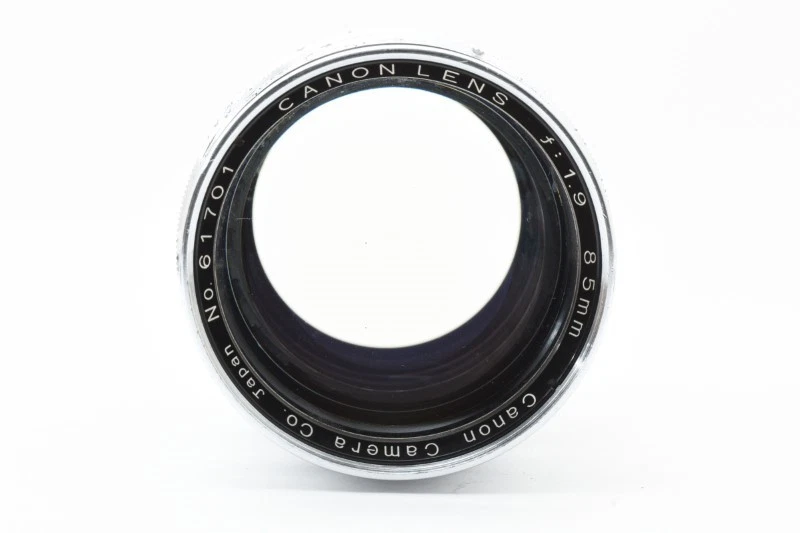CANON LENS 85mm f/1.9 LTM L39 Telephoto Lens for Leica Screw Mount [Excellent+4] - Image 3 of 4