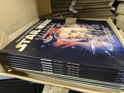 Shipping Box 12x Star Wars Episode 1: The Phantom Menace Soundtrack Double Vinyl