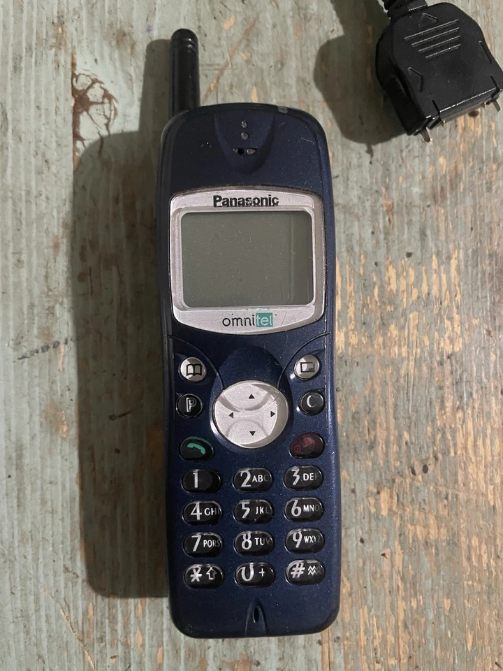 CELLULARE PANASONIC EB GD52 PHONE CELLULAR UK MOBILE TELEFONO SPARE PARTS BLUE - Immagine 2 di 4