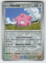 Chansey 133/167 Reverse Holo Common Twilight Masquerade
