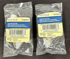 Gate House Hinge Pin Door Stop 0308834 Wall Protector Satin Nickel Lot of 2
