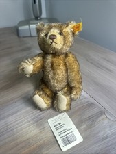 Steiff Teddy Bear 8  666766 Danbury Mint Brown Genuine Mohair With Tags