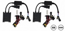 Xenon Hid H4 Headlight Conversion Bulb Kit 6000k White 35w Xenon Hid H4 Headlight Conversion Bulb Kit 6000k White 35w