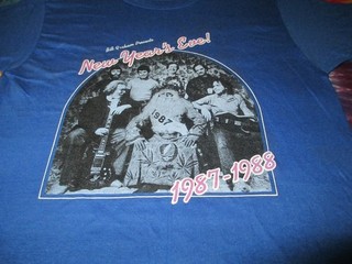 GRATEFUL DEAD NEW YEAR EVE 1987 88 BILL GRAHAM PRESENTS CONCERT T SHIRT M KID NR