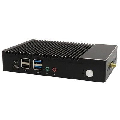 Skynew Fanless Mini PC Almost Silent Low Power AMD A6-1450 / DDR3 4GB / SSD 64GB