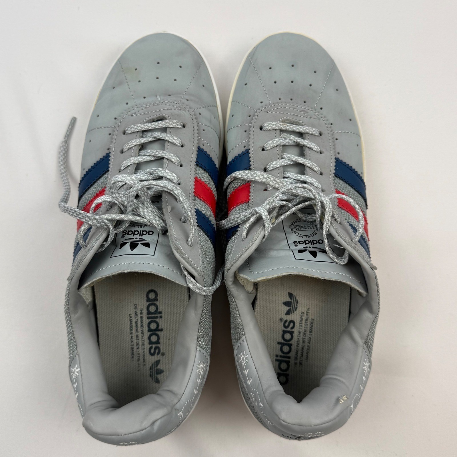 Adidas Munchen Prost Oktoberfest Grey Navy Red Sneakers Men Size 10 BY9805 thumbnail 11