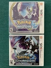 NEW SEALED Pokémon Moon & Ultra Moon USA Releases for Nintendo 3DS