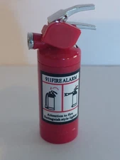 Fire Extinguisher Novelty Refillable Butane Cigar Cigarette Vintage Antique,L...