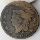 Photo of a 1819-P Large Cent from an eBay listing that sold on Jul 18, 2026