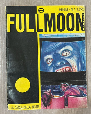 FULLMOON N.7-THE RACE OF THE NIGHT-EDEN EDITIONS 1992