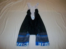 3 FACE CYCLING BICYCLE BIB SHORTS MENS LARGE ROAD/MOUNTAIN BIKE SHORTS NICE!