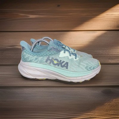 Hoka One One Challenger ATR 7 Trail Running Shoes Mist Green Women's Size 9B