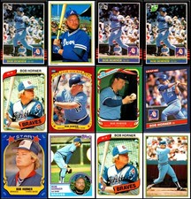 Bob Horner (64) Card Lot - DON’T MISS OUT – NEXT TIME IT’S GONE FOR GOOD!