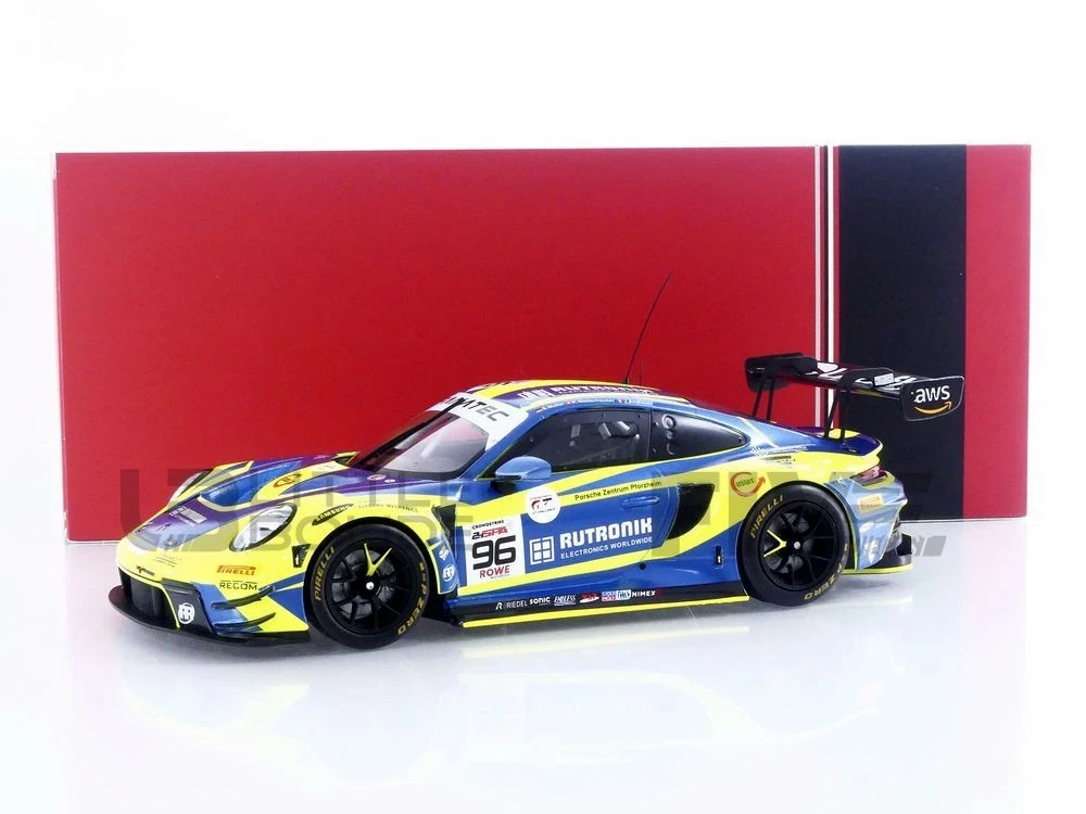 Modèle réduit - IXO - Porsche 911 (992) - GT3 R - 1/18 - GT
