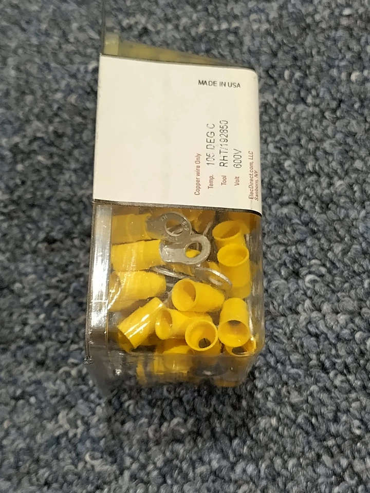 New Copper Terminals R4C-56, R4C-14S, R4C-10 - Ring Crimp Terminals Bundle - Image 2 of 4