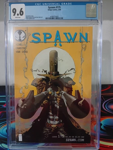 Spawn #175 CGC 9.6 Gunslinger Part 2 comic book Image McFarlane Hine Cansino Van