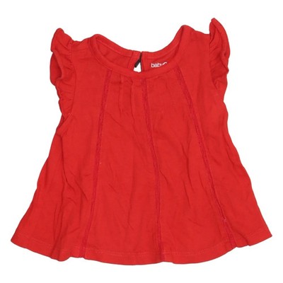 BabyGap, Kleid, Größe: 74/80, Rot, Baumwolle/Modal, Sonstiges, Mädchen #H4L