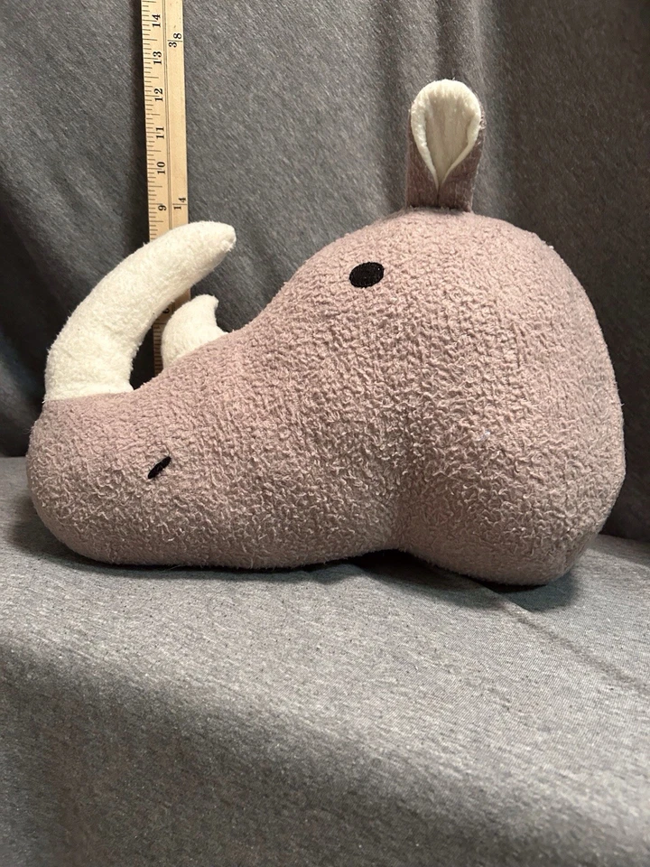 Rinoceronte Colgante de Pared Safari Selva Guardería Decoración Bebé Rinoceronte  Foto 2 de 4