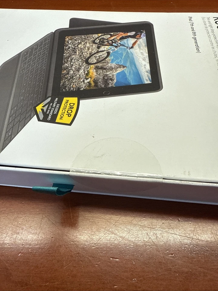 Logitech Rugged Folio 7th Generation iPad - Gray SEALED - Image 3 of 3
