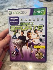 Kinect Sports Xbox 360 Video Game Full Body 2010 Microsoft Game Studios Manual