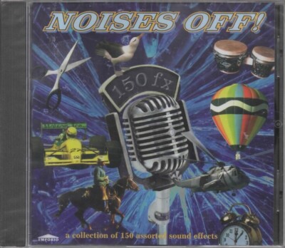 Noises Off 150fx a collection of 150 assortet sound effects CD NEU Telephone