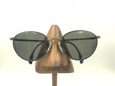 Vintage Silhouette M6229/40 V6055 Steel Blue Metal Oval Sunglasses FRAMES ONLY