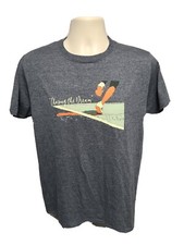 Francos Tennis Academy Chasing the Dream Adult Medium Gray TShirt