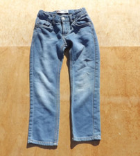 Girls Levis Size 8 SHORT KNIT Fabric Pants -Light Blue Wash