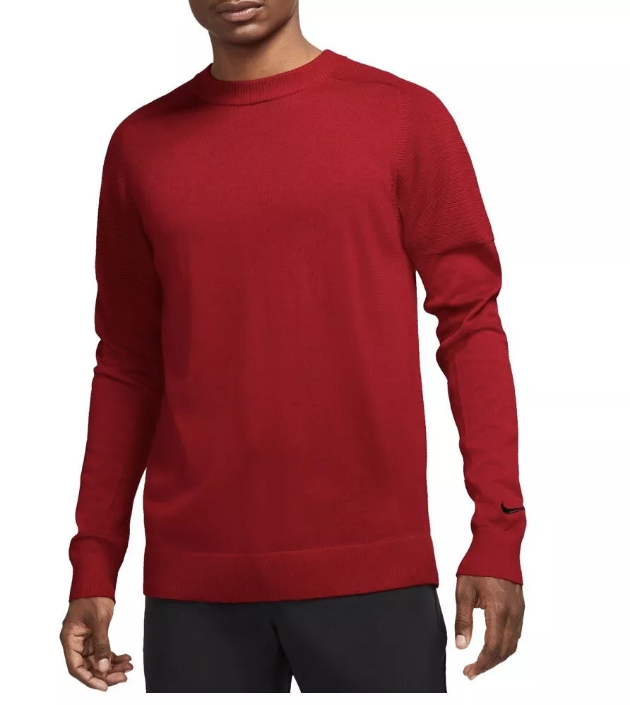 Red golf sweater sale