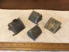 Lot Of Four Vintage RC Model Airplane Metal Gasoline Tanks-Froom, Perfect
