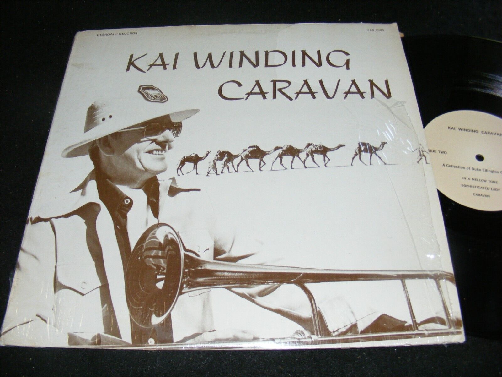 Kai Winding Collectors LP GLENDALE LABEL Caravan FUN Cover ELLINGTON B HOLIDAY
