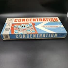 Milton Bradley Original Concentration Board Game Vtg MCM 5th Edition 1962 #4950