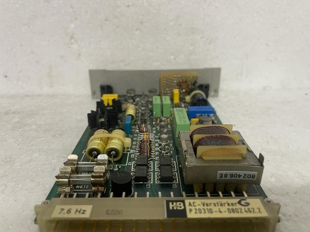 H&B PCB CARD AC-VERSTAR G P20310-4-0802462.2G 7.6HZ 0473-260