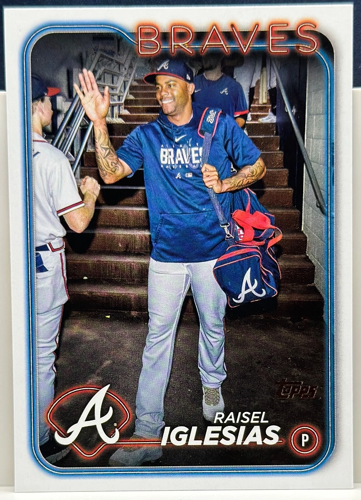 2024 Topps Series 2 - Raisel Iglesias #396 Golden Mirror SSP